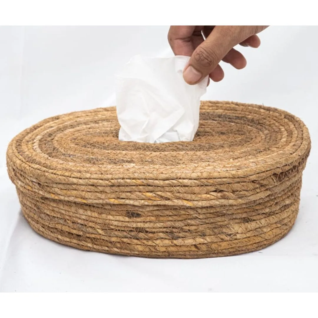 Oval Tissue Basket #1