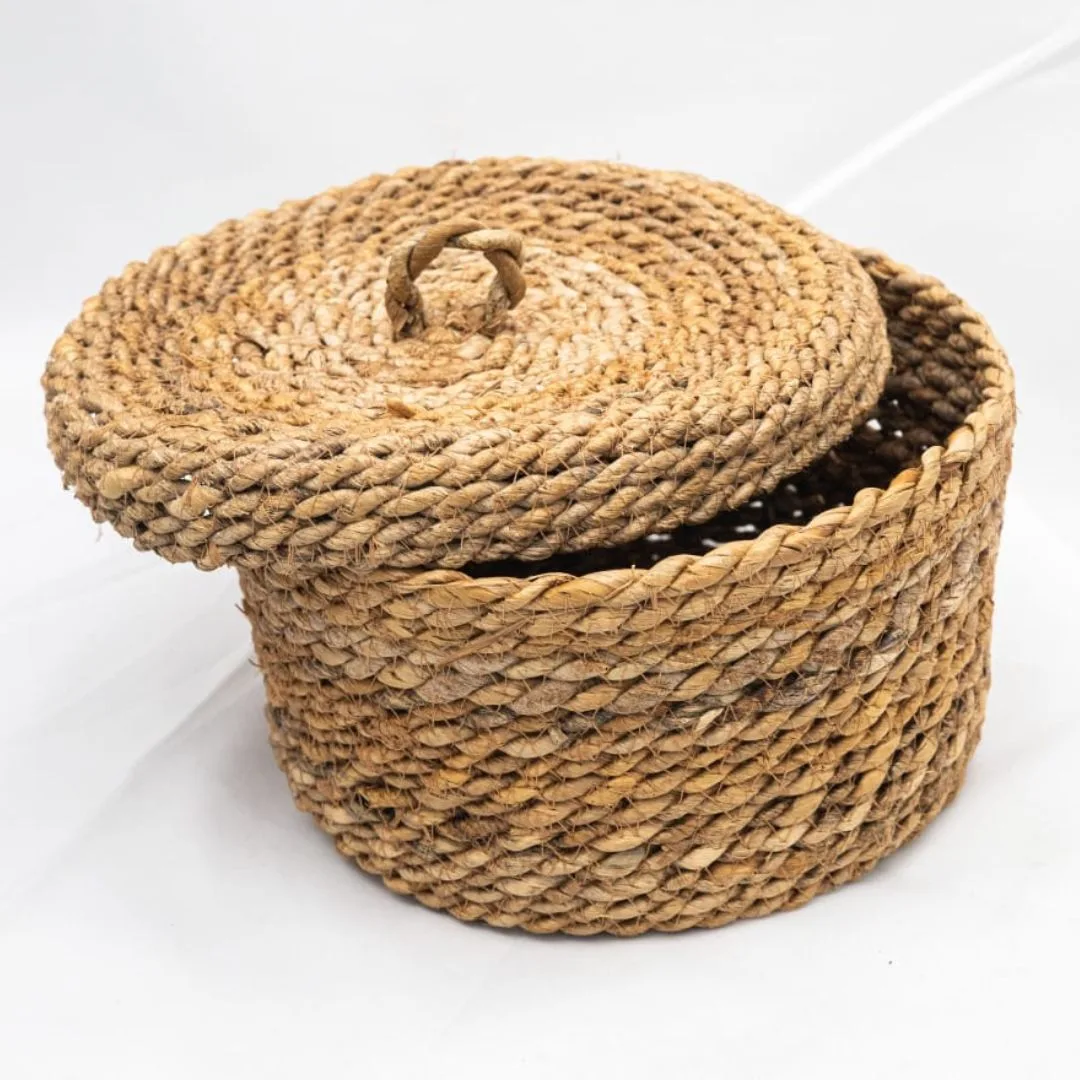 Small Basket With Cover #1